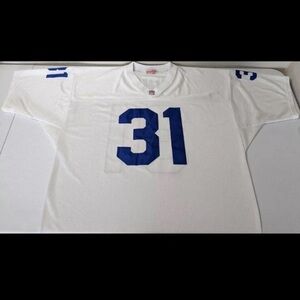 Reebok Dallas Cowboys Jersey White Blue #31 R Williams NFL Football Mens